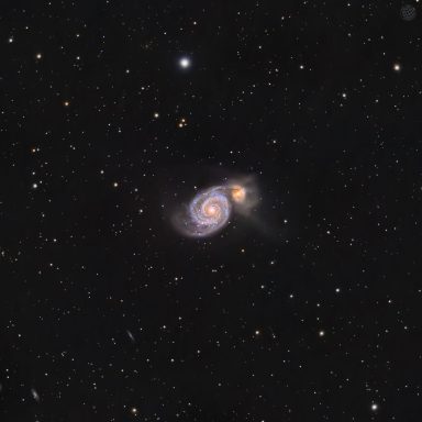 M 51 - Whirlpool-Galaxie