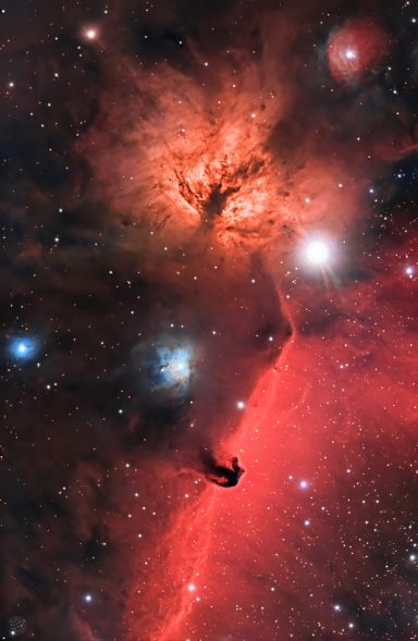 IC 434 - Pferdekopfnebel & NGC 2024 - Fla