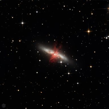 M82 - Zigarren-Galaxie