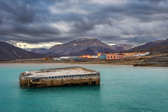 Pyramiden, Spitzbergen, Norwegen